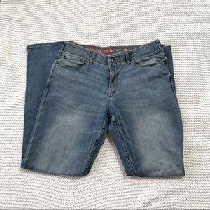 URBAN PIPELINE Mens Ultra Flex Straight Leg Jeans 36 x 34